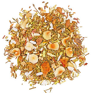 RB Matcha Haselnuss Gr�ner Rooibos Kr�utertee mit Gr�ntee und Fruchtst�cken, aromatisiert