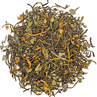 Bio GT Guayusa Melisse natrlich Grntee mit Blten, aromatisiert