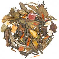 WT GT Weier Pfirsich natrlich Weier Tee mit Fruchtstcken und Blten, aromatisiert