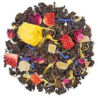 GT Oolong Karibik Kiss natrlich Oolong mit Fruchtstcken und Blten, aromatisiert