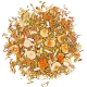 RB Matcha Haselnuss Gr�ner Rooibos Kr�utertee mit Gr�ntee und Fruchtst�cken, aromatisiert