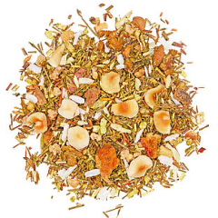 RB Matcha Haselnuss Gr�ner Rooibos Kr�utertee mit Gr�ntee und Fruchtst�cken, aromatisiert